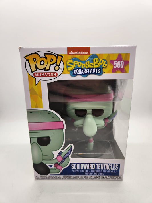 #560 Squidward Tentacles Nickelodeon SpongeBob SquarePants Animation Funko Pop