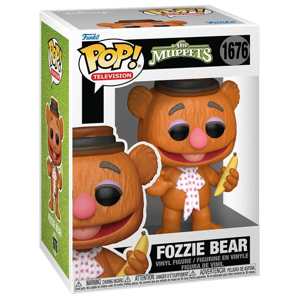 #1676 Fozzie Bear The Muppets Disney Funko Pop