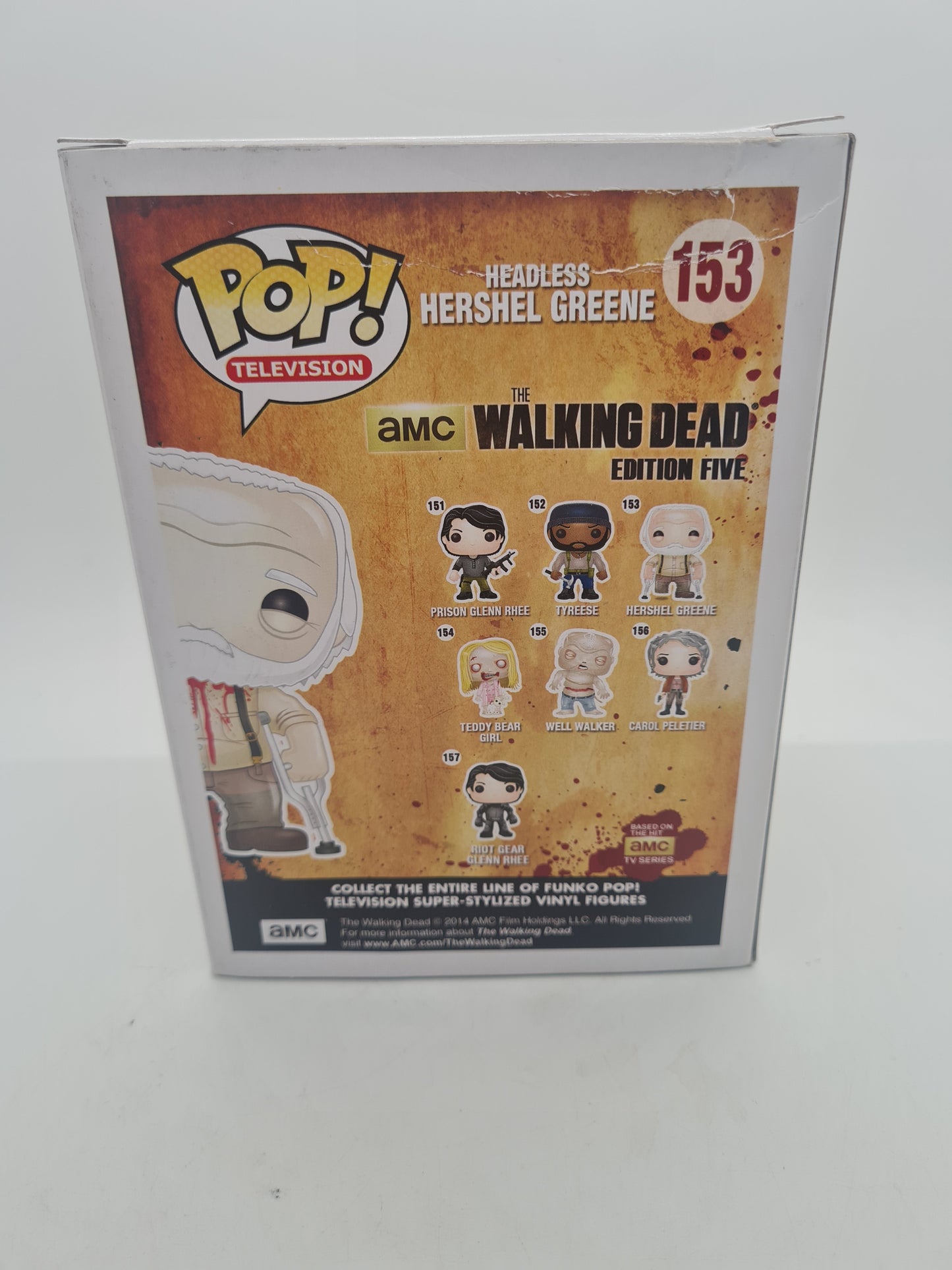 #153 Hershel Greene The Walking Dead Television Funko Pop