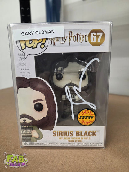 Gary Oldman Signed Sirius Black CHASE Harry Potter Funko Pop