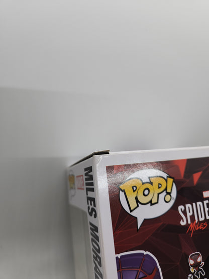 #840 Miles Morales (Programmable Matter Suit) GAMESTOP EXCLUSIVE GLOW Spider-Man Marvel Funko Pop