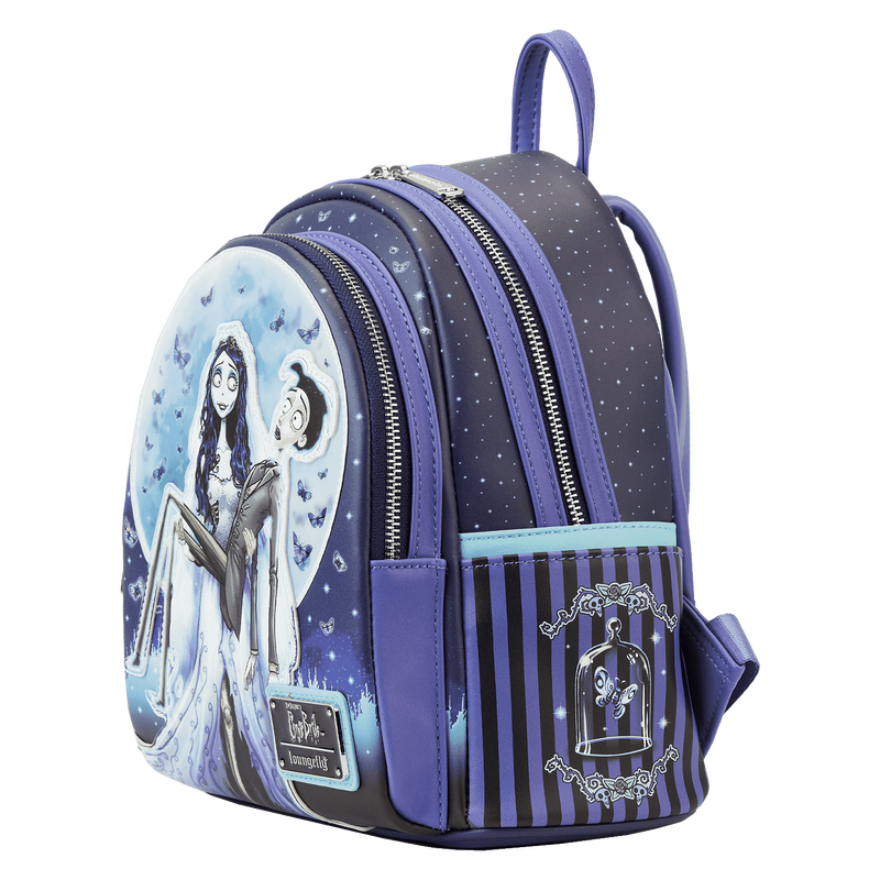 Corpse Bride Moon Emily and Victor Tim Burton Loungefly Mini Backpack