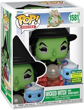 #1581 Wicked Witch 2024 SUMMER CONVENTION Wizard Of Oz Movies Funko Pop