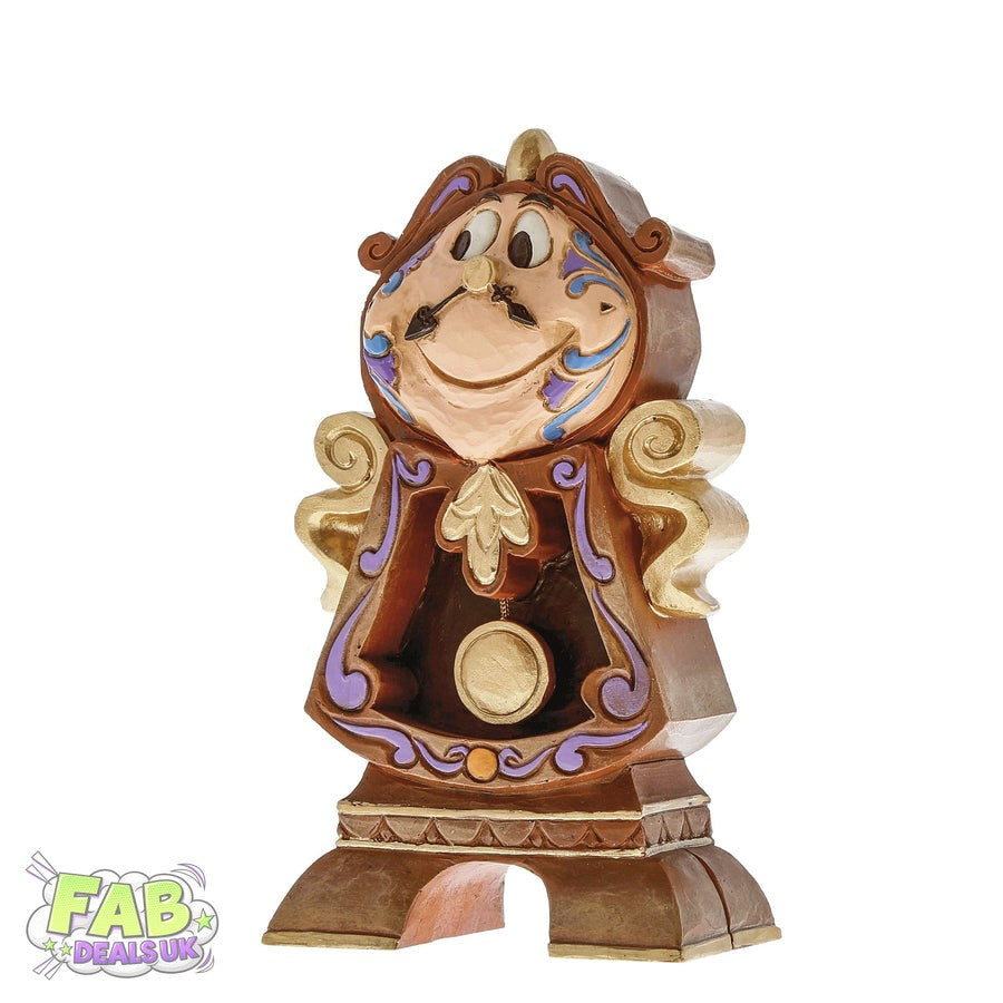 Keeping Watch - Cogsworth Figurine - Beauty and the Beast - Disney Traditions Ornament by Jim Shore
