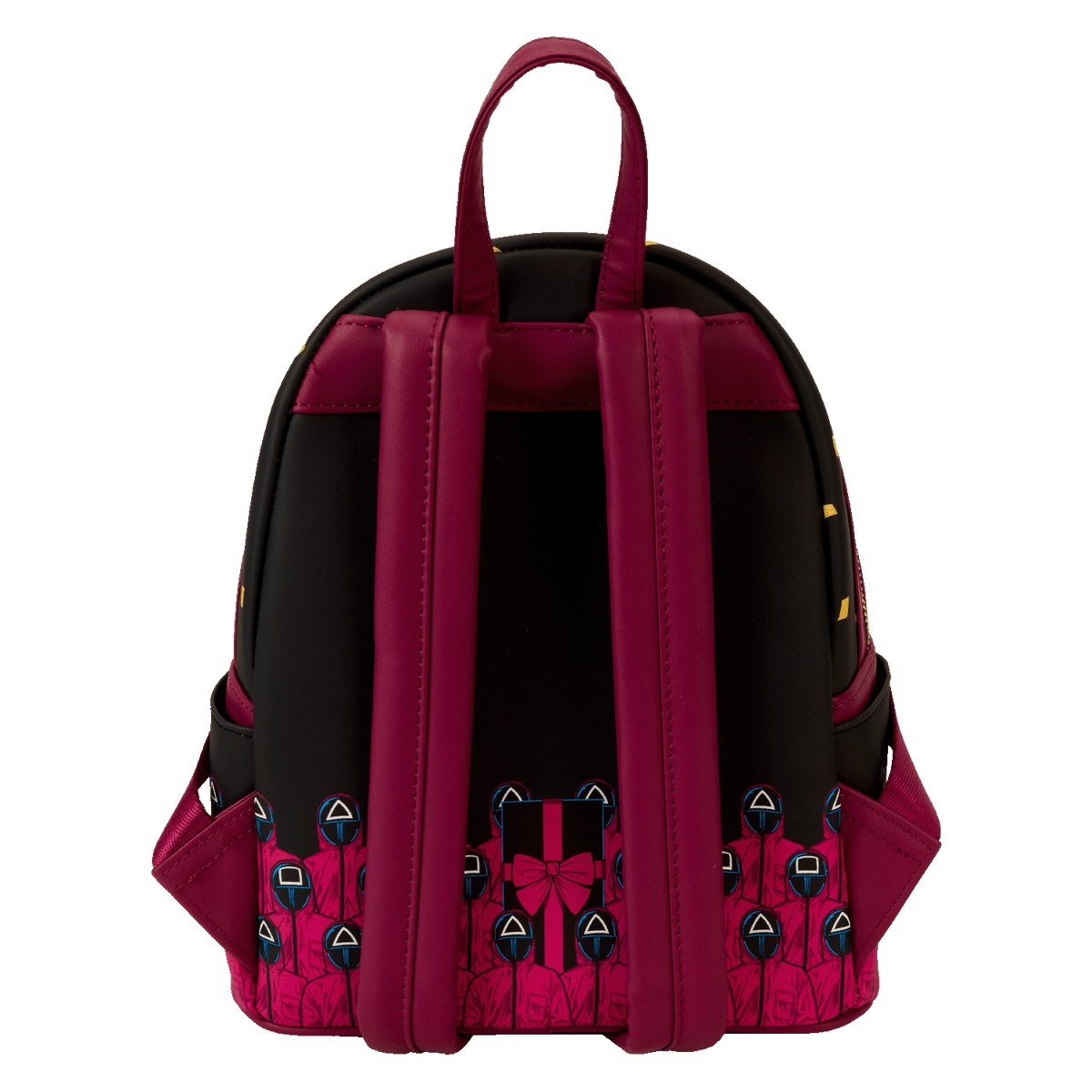 Squid Game Piggy Bank Loungefly Mini Backpack Glow in the Dark