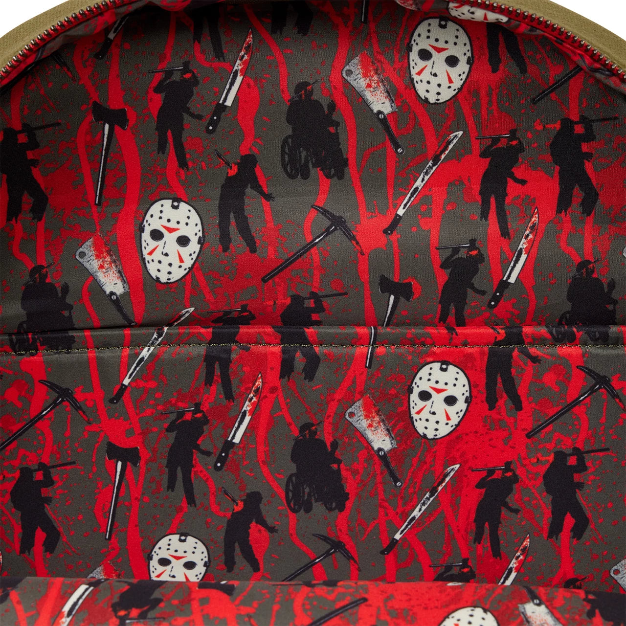 Camp Crystal Lake Friday The 13th Loungefly Full-Size Loungefly Backpack