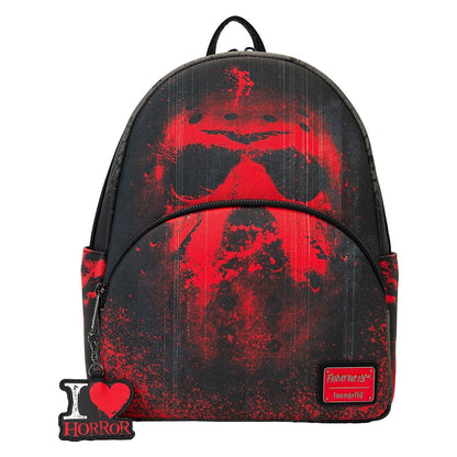 Jason Voorhees Friday the 13th I Heart Horror Loungefly Mini Backpack