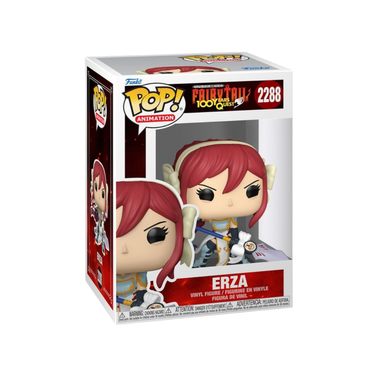 #2288 Erza Fairytail 100 Years Quest Animation Funko Pop