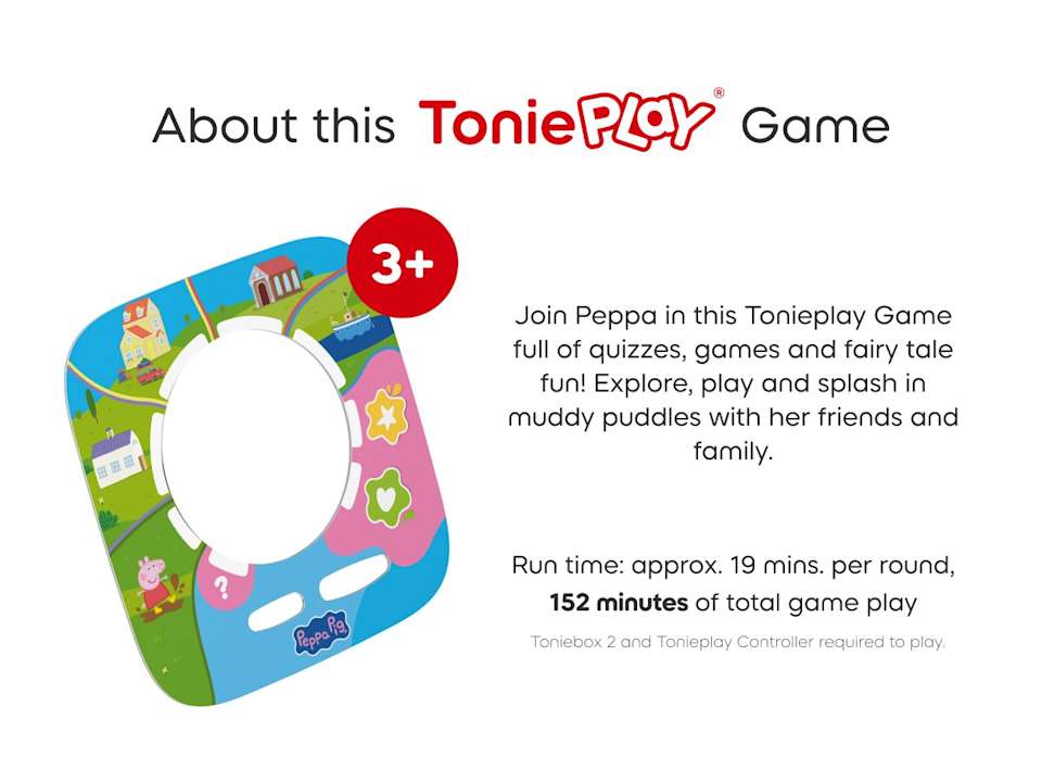 Peppa Pig: Playdate with Peppa (UK) Tonies Tonieplay