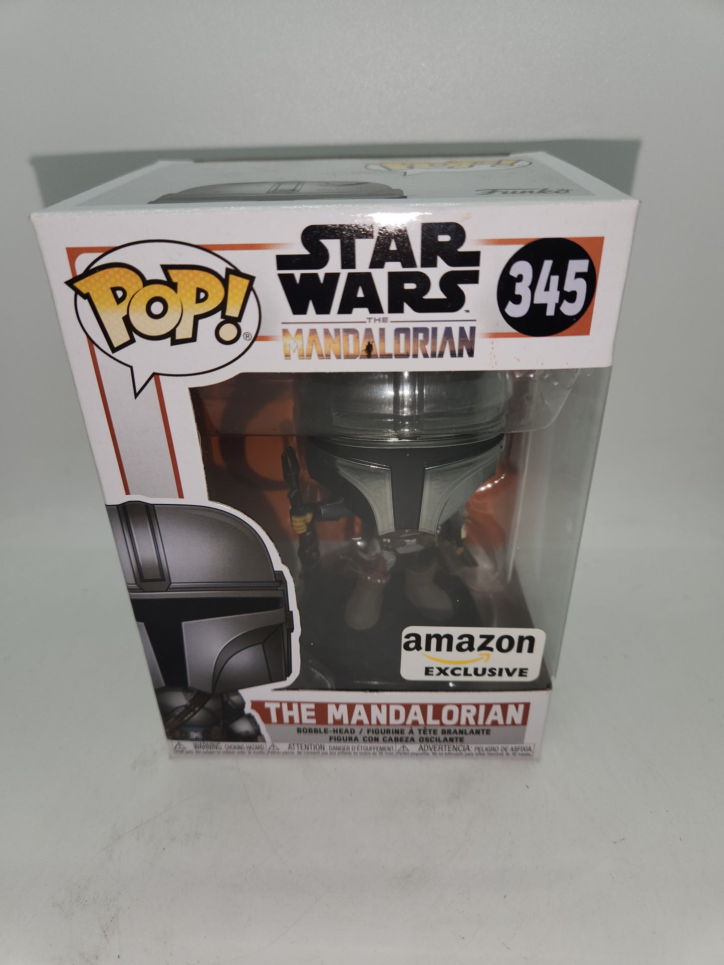 #345 The Mandalorian AMAZON EXCLUSIVE Star Wars Funko Pop