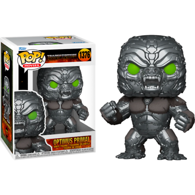 #1376 Optimus Primal Transformers Rise Of The Beasts Movies Funko Pop