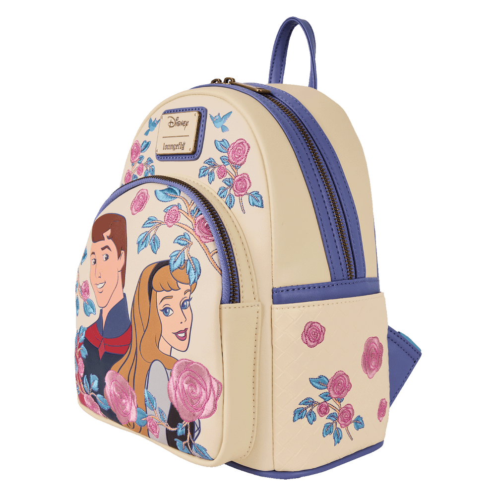 Princess Aurora and Prince Philip Sleeping Beauty Disney Loungefly Mini Backpack