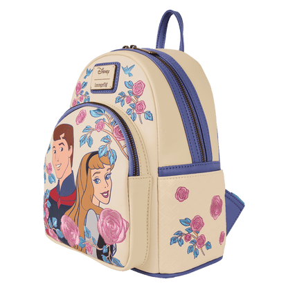 Princess Aurora and Prince Philip Sleeping Beauty Disney Loungefly Mini Backpack