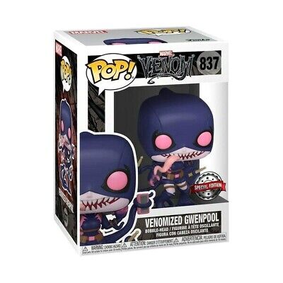 #837 Venomized Gwenpool Venom Marvel Funko Pop