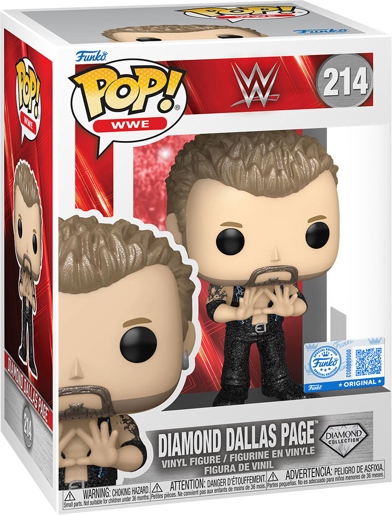 #214 Diamond Dallas Page DIAMOND WWE Funko Pop