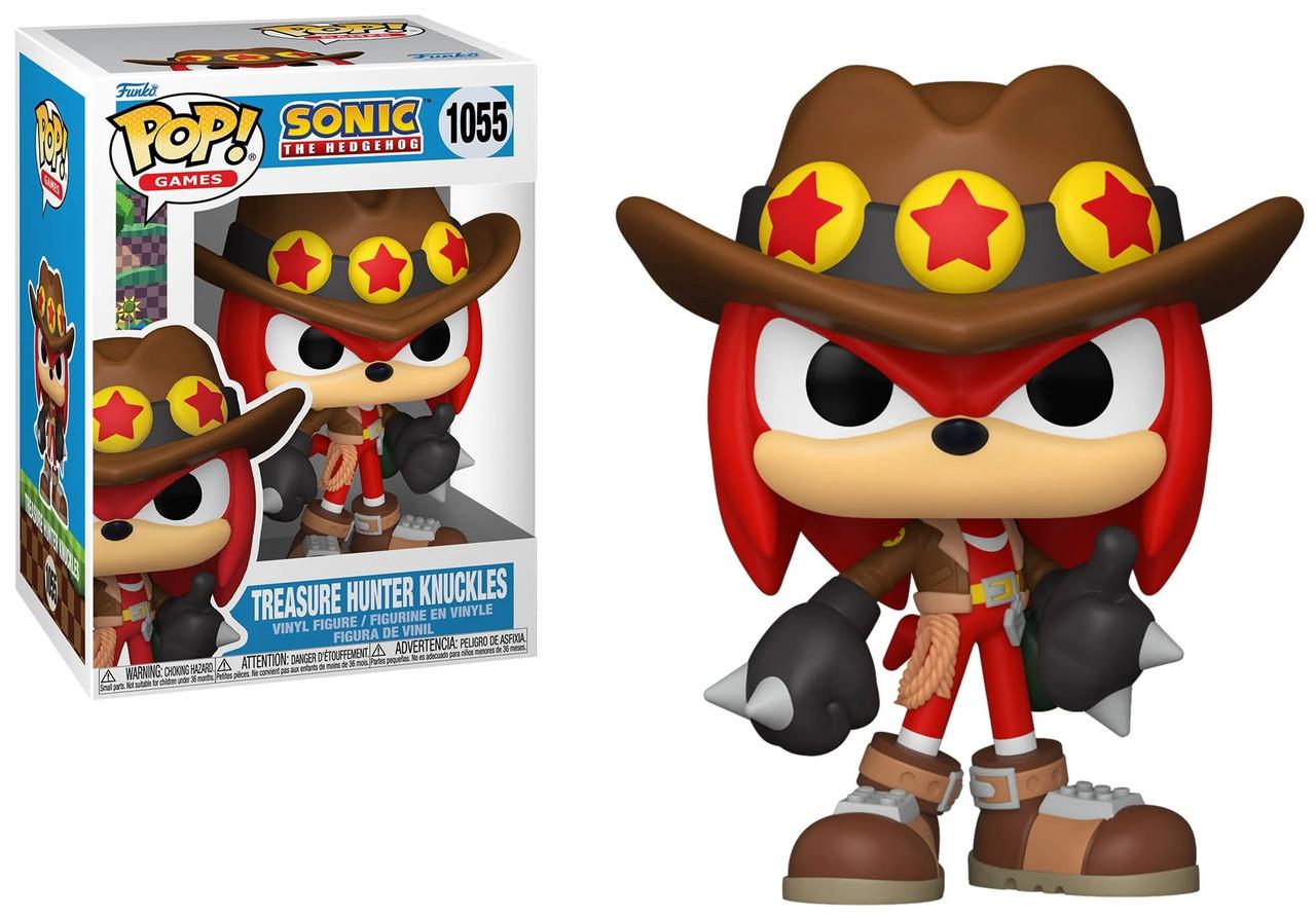 #1055 Treasure Hunter Knuckles Sonic The Hedgehog Games Funko Pop