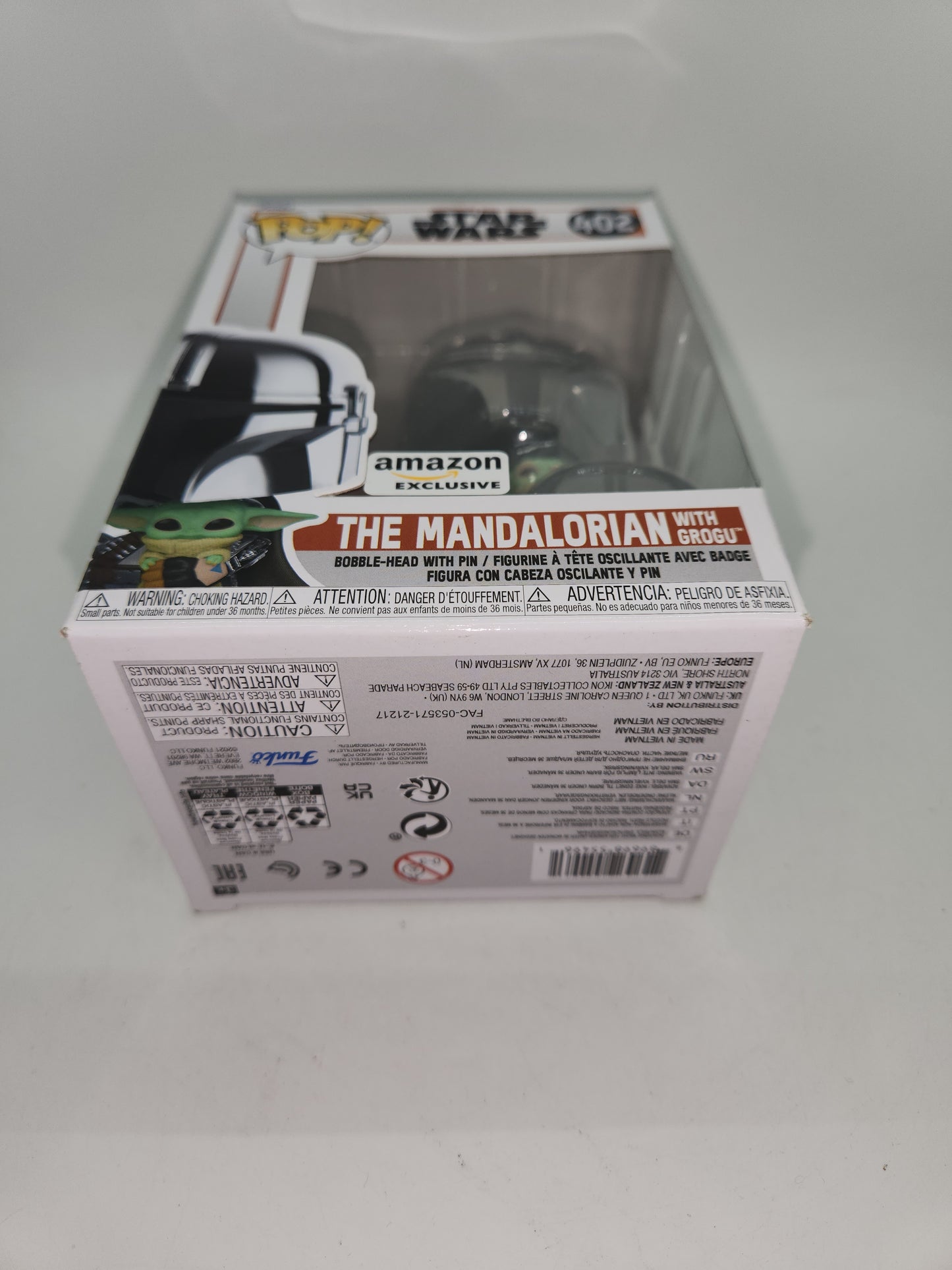 #402 The Mandalorian With Grogu AMAZON EXCLUSIVE Star Wars Funko Pop