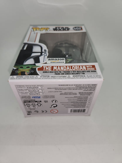 #402 The Mandalorian With Grogu AMAZON EXCLUSIVE Star Wars Funko Pop