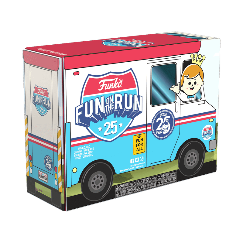 Funko 25th Anniversary Fun on the Run Full Sealed Box