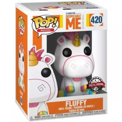#420 Fluffy Rainbow Despicable Me Movies Funko Pop