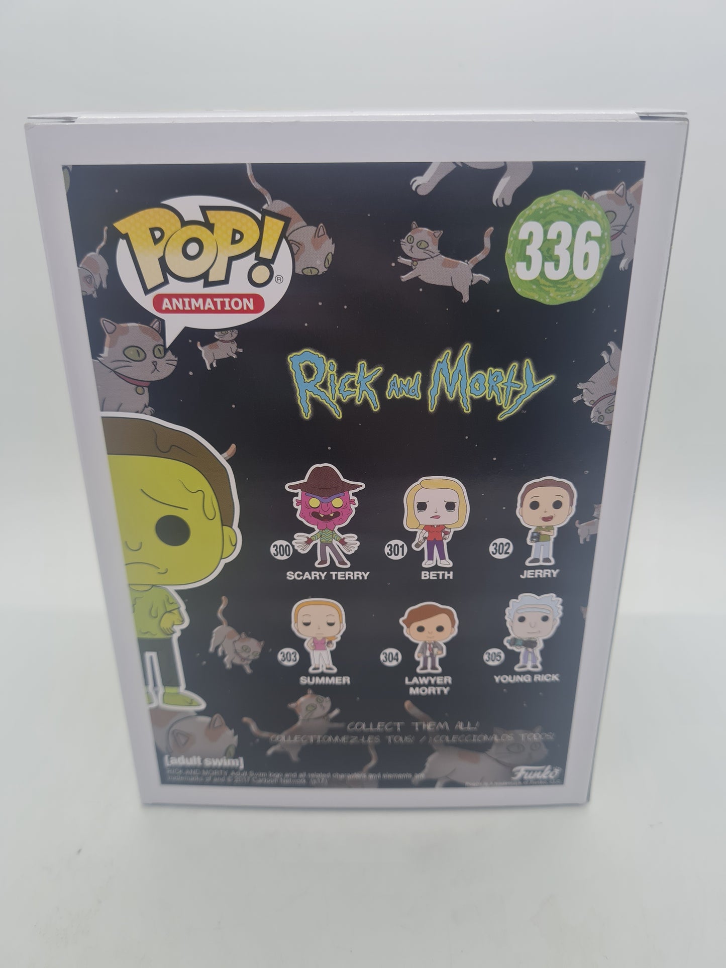 #336 Toxic Morty GLOW Rick And Morty Animation Funko Pop