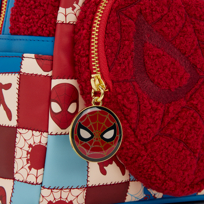 Marvel
Spider-Man Sherpa Heart Mini Loungefly Backpack