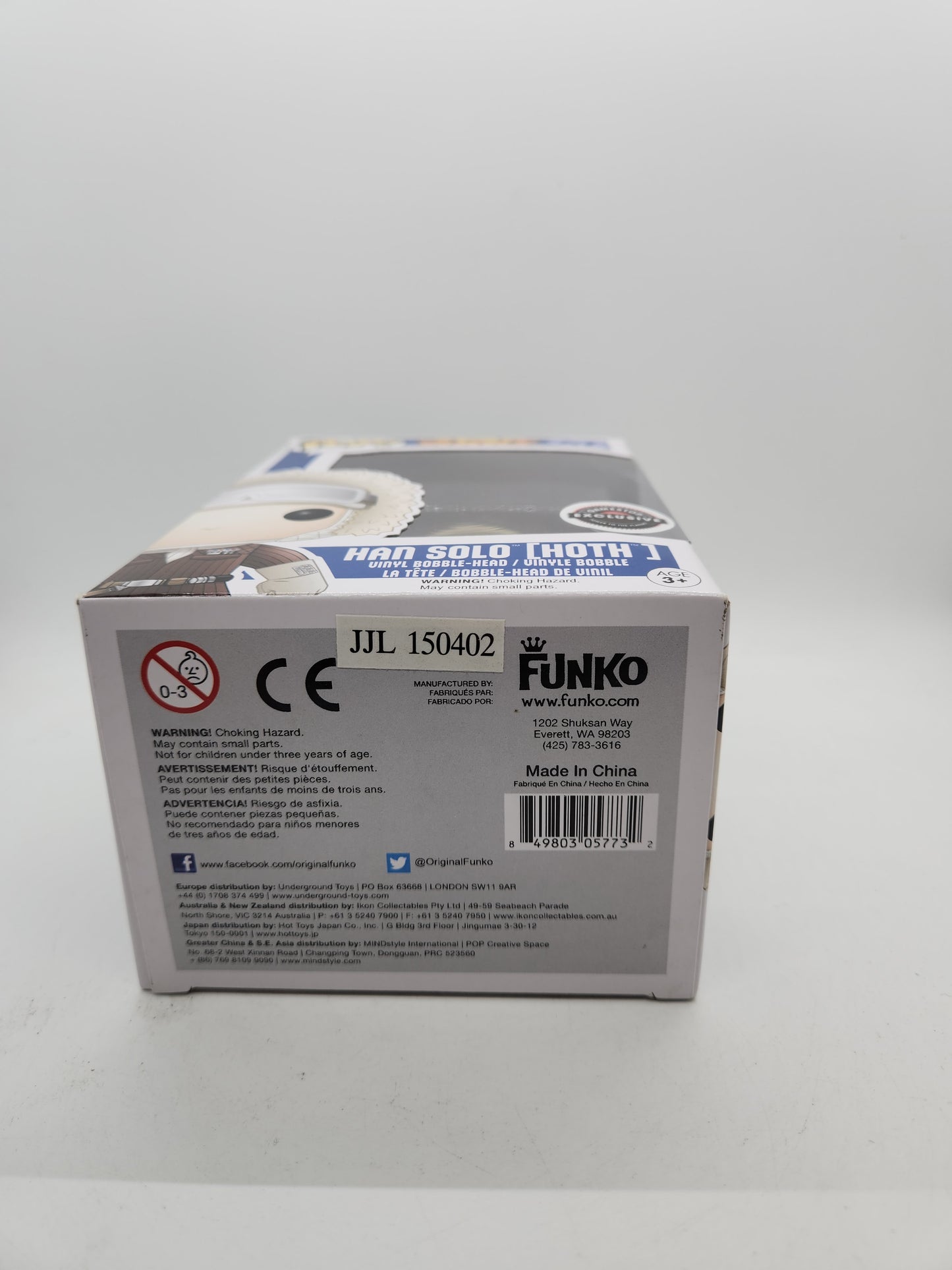 #47 Han Solo [Hoth] GAMESTOP EXCLUSIVE Star Wars Funko Pop