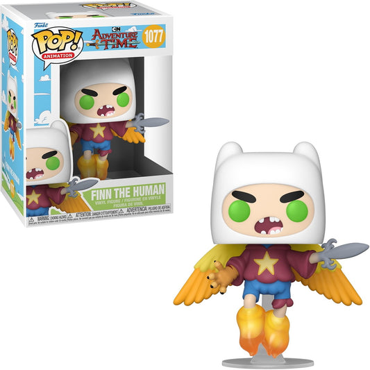 #1077 Finn The Human Adventure Time Animation Funko Pop