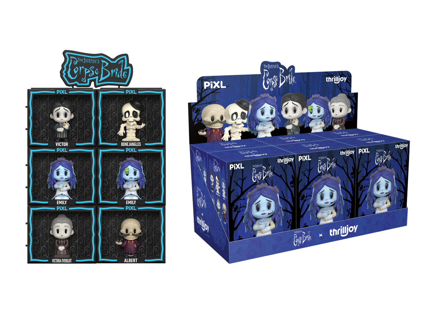 Corpse Bride Individual Thrilljoy PIXL! Sealed Mystery Box Figure