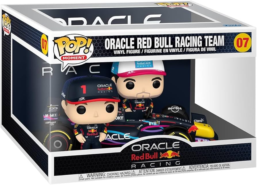 #07 Oracle Red Bull Racing Team F1 Formula One Funko Pop