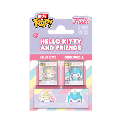 Cinnamoroll & Hello Kitty & Friends Bitty Pop 2 Individual Funko