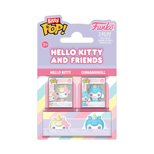 Cinnamoroll & Hello Kitty & Friends Bitty Pop 2 Individual Funko