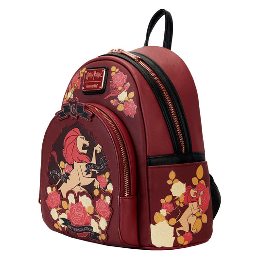 Harry Potter Gryffindor House Tattoo Loungefly Mini Backpack