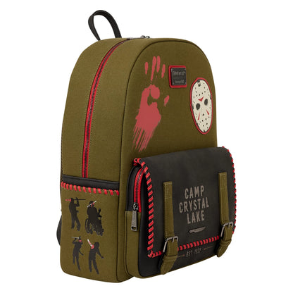 Camp Crystal Lake Friday The 13th Loungefly Full-Size Loungefly Backpack