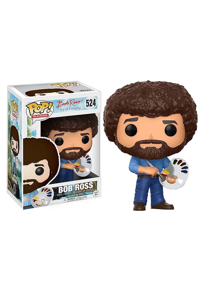 #524 Bob Ross The Joy Of Painting Television Funko Pop