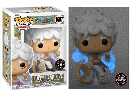 #1607 Luffy Gear Five GLOW CHASE One piece Animation Funko Pop