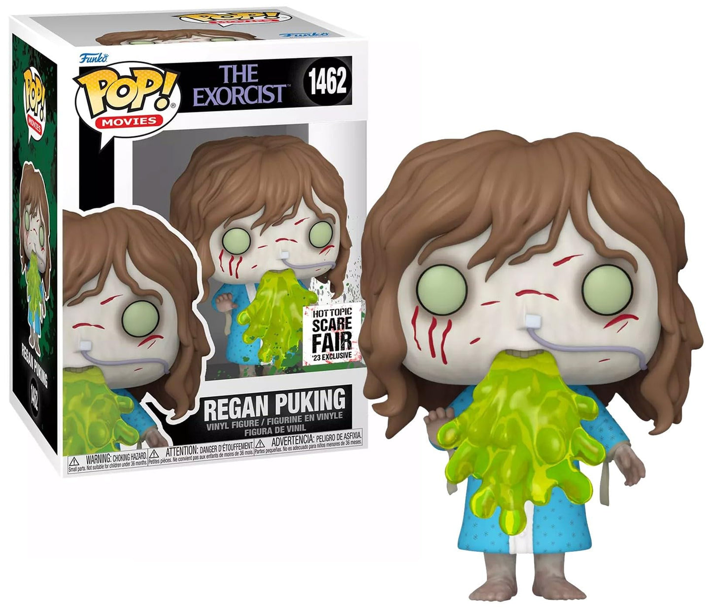 #1462 Regan Puking HOT TOPIC SCARE FAIR 2023 Horror Movies Funko Pop