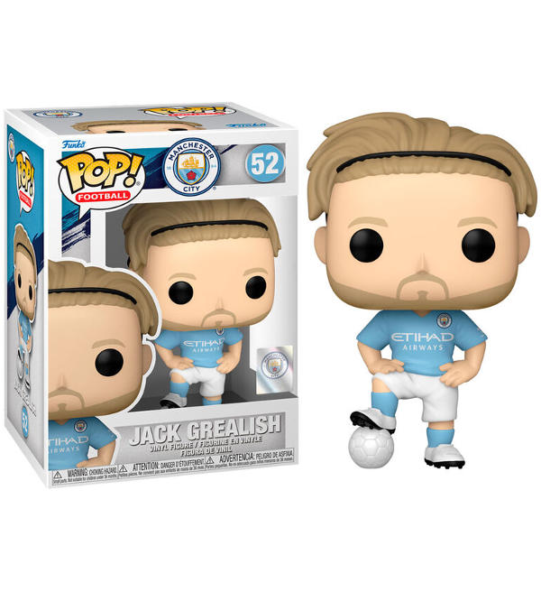 #52 Jack Grealish Manchester City Football Funko Pop