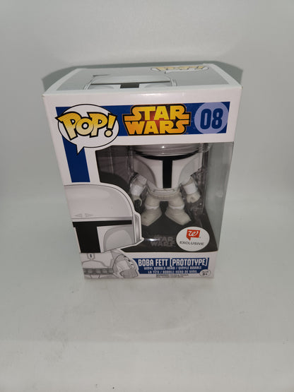 #08 Boba Fett [Prototype] WALLGREEN EXCLUSIVE Star Wars Funko Pop