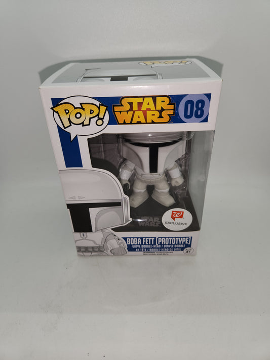 #08 Boba Fett [Prototype] WALLGREEN EXCLUSIVE Star Wars Funko Pop
