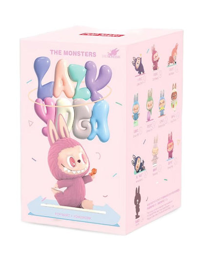 Lazy Yoga The Monsters Labubu Vinyl Figure Blind Box PopMart GENUINE