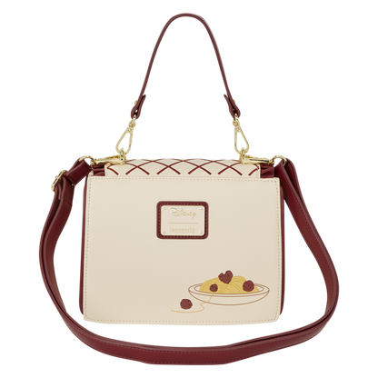 Lady and the Tramp Spaghetti Crossbody Disney Loungefly Bag