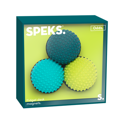 Speks Odds - Green Dots 3-Pack Fidget Magnets