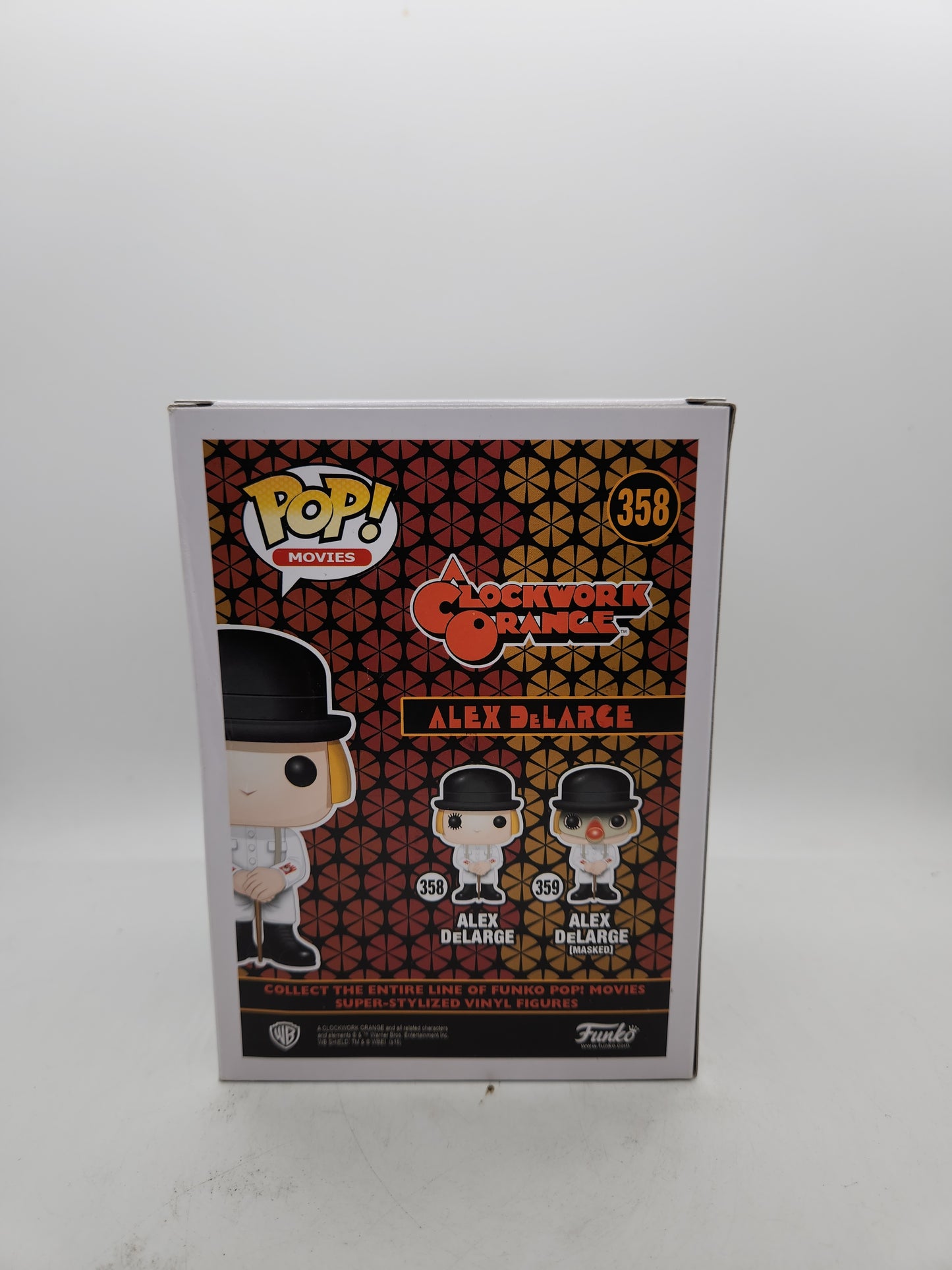 #358 Alex DeLarge Clockwork Orange Movies Funko Pop