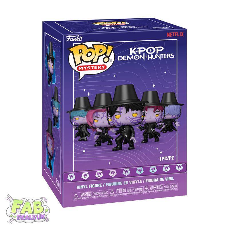 KPop Demon Hunters Anime Mystery Pop Blind Box with Chance of Chase Funko Pop Animation