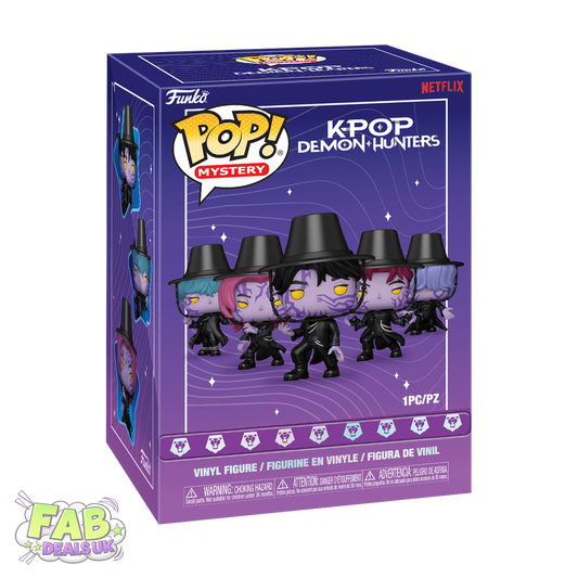 KPop Demon Hunters Anime Mystery Pop Blind Box with Chance of Chase Funko Pop Animation