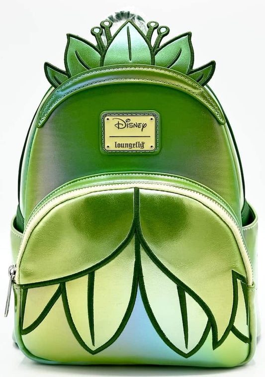 Tiana Shiny Mini Backpack Disney Princess Iridescent Loungefly Bag