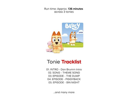 Bluey Multipack Tonies - Bluey, Bingo, and Muffin