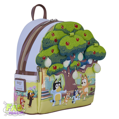 Bluey's Backyard Light Up Loungefly Mini Backpack