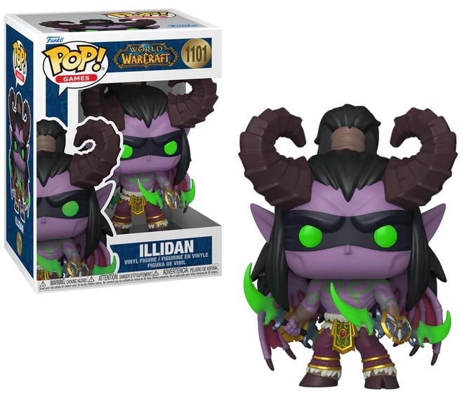 #1101 Illidan World Of Warcraft Games Funko Pop